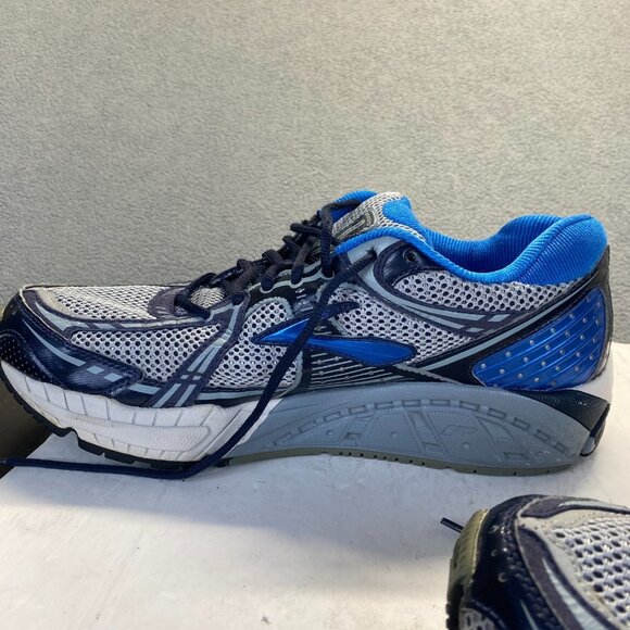 Brooks Addiction mens Running Shoes Grey Blue Blackened, size 11,Comfort - Picture 13 of 16